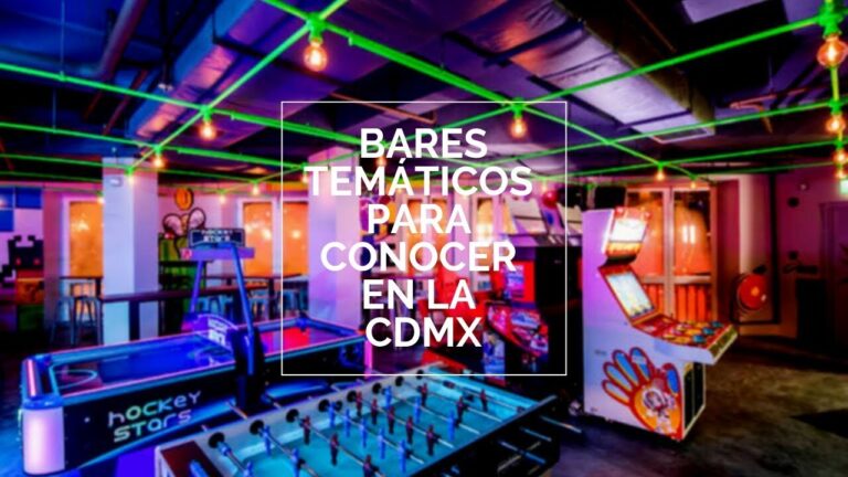 Explora los Mejores Bares Tem&aacute;ticos en la Capital