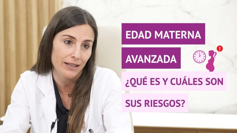 Desaf&iacute;os de la maternidad en edades avanzadas