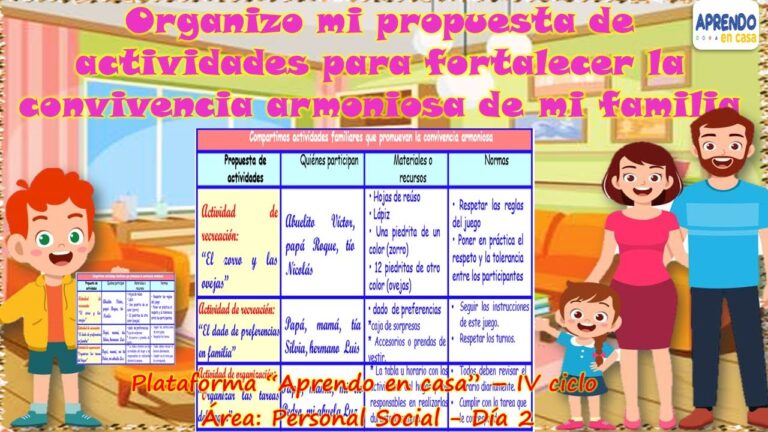 Gu&iacute;a para una Planificaci&oacute;n Familiar de Actividades